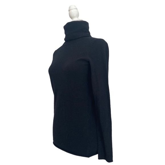 J. Patricia Copenhagen Cashmere Foldover Turtleneck Long Sleeve Sweater - Picture 6 of 8